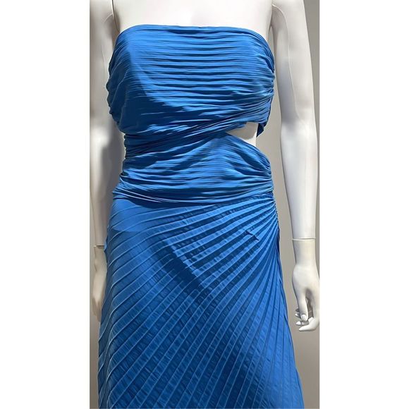 A.L.C. Blue Strapless Dress - Picture 10 of 13